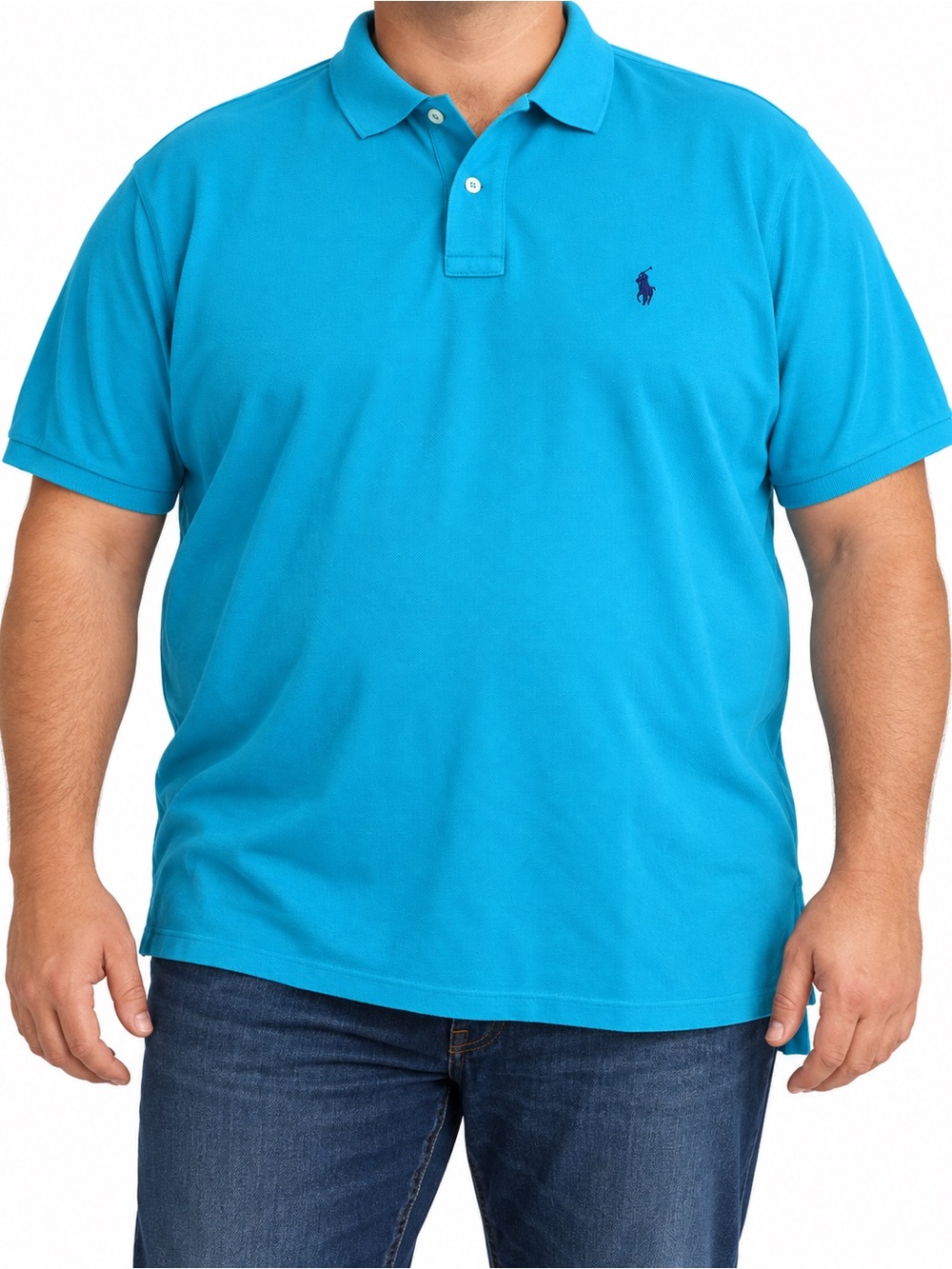 Polo Ralph Lauren Men’s Turquoise Polo Shirt | Size 4XLT Tall